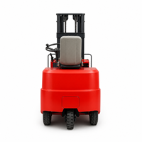 Chariot élévateur électrique à 3 roues avec batterie au lithium, certifié CE, pour opération en allée étroite, chariot élévateur pour entrepôt en vente