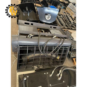 Bac mélangeur de mortier hydraulique renforcé de 400 L pour chargeuse sur pneus Case SR250 TR310, mélangeur de béton - Product Image 6