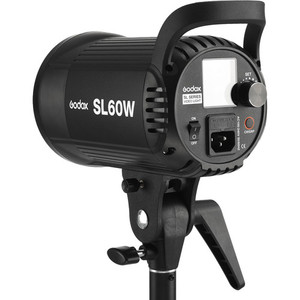 Lumière vidéo LED SL-60W CRI 95+ <span class=keywords><strong>SL60W</strong></span> Version blanche 5600K 60W avec monture Bowens - Product Image 3