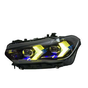 Đảm bảo chất lượng mới-phong cách DRL và biến tín hiệu đèn pha lắp ráp cho 19-22 BMW <span class=keywords><strong>X5</strong></span> (G05) sửa đổi với <span class=keywords><strong>LED</strong></span> Ống Kính Laser - Product Image 4