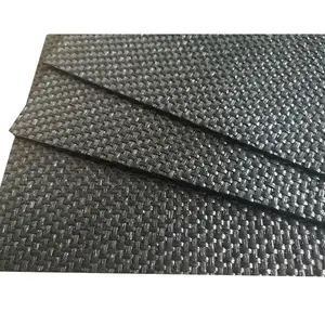 High tensile strength PP multifilament yarn woven geotextile for road construction