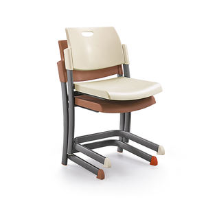 Silla Apilable de Plástico con Asiento y Respaldo, Precio Económico, Muebles para Aulas Universitarias, Silla de Estudio para Estudiantes Universitarios en Venta - Product Image 1