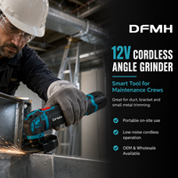 Meuleuse d'angle sans fil compacte 12V de 3 pouces, alimentée par batterie au lithium, pour la découpe et le polissage des métaux – Approvisionnement direct usine