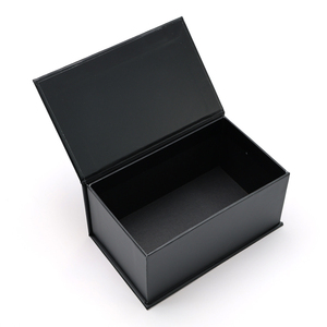 Certified Magnetic Closure Rigid Gift <b>Box</b> with Embossing UV Coating Sponge Lining-Custom Flip Lid Packaging - Product Image 1