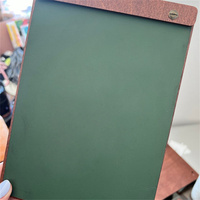 Support de menu vertical en bois massif, porte-étiquette de prix, présentoir de table en bois personnalisé pour bureau