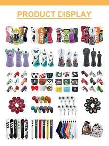 ที่ครอบหัวไม้กอล์ฟหนัง PU ทรงตรงดีไซน์ต้นไม้เล็กฝาครอบหัวไม้กอล์ฟคลับ - Product Image 6