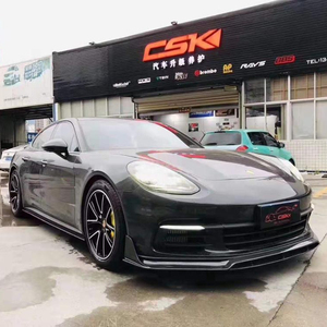 Carbon Phía Trước Lip, Side Váy, Phía Sau Khuếch Tán Cho <span class=keywords><strong>Panamera</strong></span> 971 Splitter Đồ Đạc Hoàn Hảo Rất Tốt Nhất Giá 2016-2019 - Product Image 1