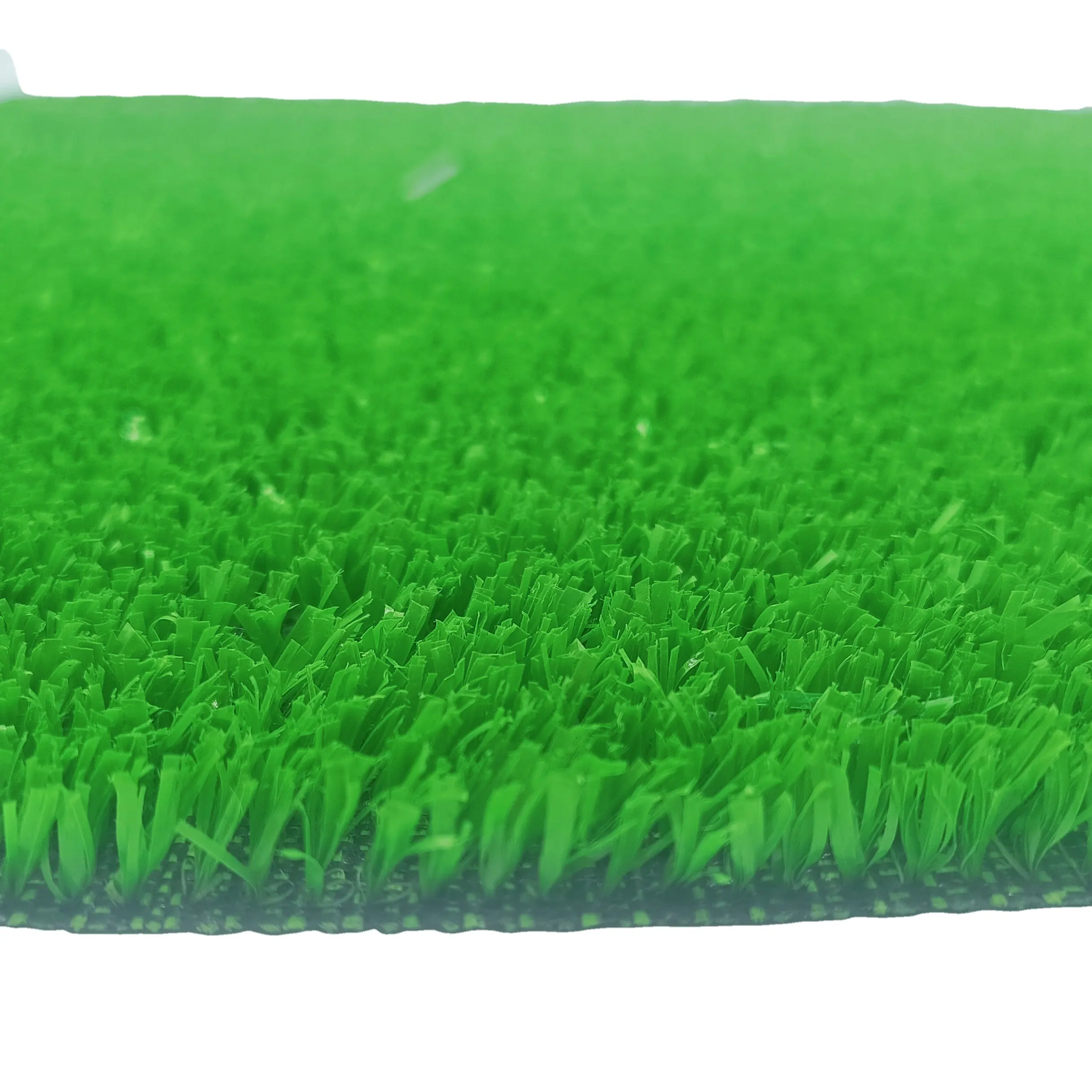 Karpet rumput taman hijau lanskap tinggi 10mm bahan PE tahan lama