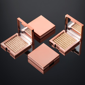 Polvo <span class=keywords><strong>Iluminador</strong></span> al por Mayor, Cosmético Brillante, Neutro, Individual, 7 Colores Brillantes, Compatible con Logotipo Personalizado, Vegano, <span class=keywords><strong>Maquillaje</strong></span> en Polvo Brillante - Product Image 1