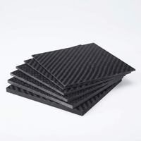 Planche en carbone véritable 100% professionnelle de 3 mm