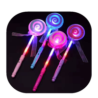 Nouvelles baguettes lumineuses tendance TikTok, bâtons lumineux amusants pour enfants, jouets de fête, pinwheels LED en plastique lumineux pour adultes