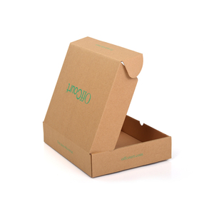 Diseño libre de cartón kraft franqueo <span class=keywords><strong>postal</strong></span> cajas de zapatos de embalaje de regalo de buzón de correo - Product Image 6