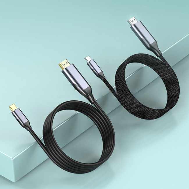 HIGH Quality USB C to HDMI Cable 4K60Hz USB 3.1 TypeC to HDMI 2.0