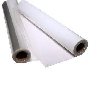 24x100 Waterproof Milky Inkjet Film Rolls PET Inkjet Film Supplier for Printing Materials