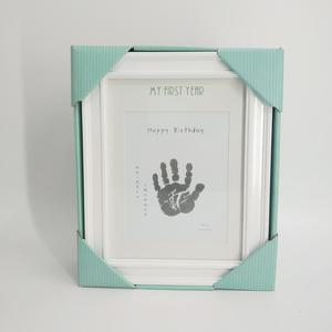 Nice Baby Footprint Handprint Clean Clay Photo Frame Touch <b>Newborn</b> <b>Kit</b> Photo Touch Ink Pad Factory Wholesale - Product Image 3
