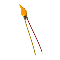 DC3V LED COB Taschenlampen-Kerzen Flackernde Feuerflammen Filament-Schweißstreifen DIY Dioden-Dekoration Retro-Glühbirnen-Zubehör