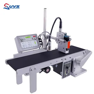 UVS Small quality industrial continuous printer can be equipped with conveyor belt