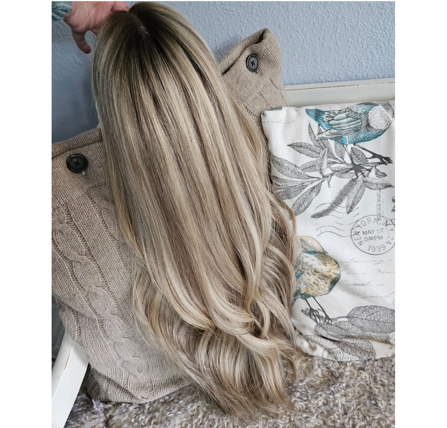 Couleur blond cendré 3
