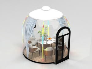 Tamaño personalizado al aire libre <span class=keywords><strong>ver</strong></span> a través de Star House Clear Dome House PC Dome al aire libre Bubble House para fiesta - Product Image 2