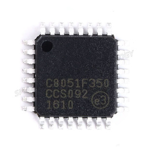 ยี่ห้อใหม่ C8051F350-GQR LQFP-32 ไมโครคอนโทรลเลอร์ชิป IC, 768B RAM - Product Image 3
