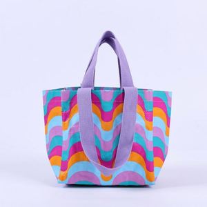 Bolsa de Cosméticos Ecológica Personalizada con Color y Logotipo, Bolsa de Compras Reutilizable en Forma de Barco, Tejida en PP - Product Image 1