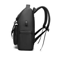 Sac à dos simple à rabat, unisexe, pour ordinateur portable, multifonctionnel, pour les voyages et l'école