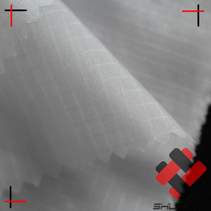 Tissu en nylon ripstop 30D N66 résistant et indéchirable, imperméable, double face enduit de silicone pour parachute et <span class=keywords><strong>parapente</strong></span> - Product Image 2