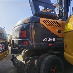 High Quality Korean Original HYUNDAI 210W-9 Wheel Excavator Cummins <b>Engine</b> 21 Ton 2023 <b>Model</b> Low-priced <b>Engine</b> Pump Bearing PLC - Product Image 2