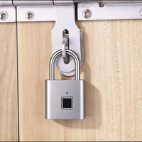 Mini cadenas intelligent portable à empreinte digitale rechargeable pour sac à dos, bagages, porte d'entrepôt et armoire