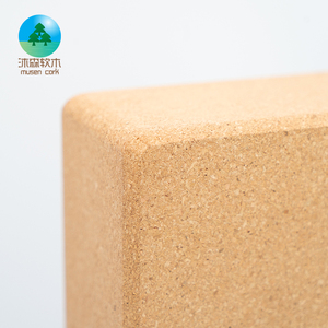 Mật độ cao thân thiện với môi nút chai Yoga khối chống trượt thể dục dụng cụ tự nhiên thiết bị thể dục Logo tùy chỉnh bán buôn Yoga bài tập - Product Image 5