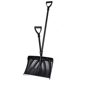 <span class=keywords><strong>Pelle</strong></span> à neige industrielle 2-en-1 à double poignée <span class=keywords><strong>de</strong></span> 18 pouces pour le bricolage <span class=keywords><strong>Pelle</strong></span> à grains en plastique <span class=keywords><strong>de</strong></span> 18 pouces pour l'économie <span class=keywords><strong>de</strong></span> main-d 'œuvre - Product Image 1
