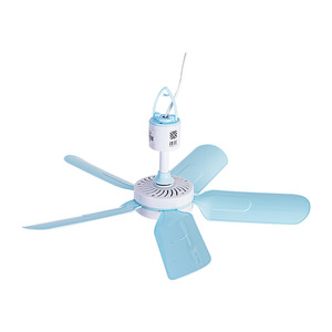 Mini Ceiling Fan Five Blade Remote Control Electric Fan For Dorm Room Household Use - Product Image 4