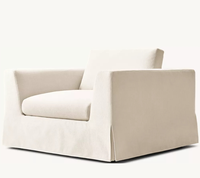 Ensemble de canapés en tissu moderne, durable et écologique, personnalisé, avec rembourrage en éponge et housse amovible pour le salon
