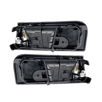 Manija interior de plástico negra y beige para coche, manija de puerta de coche 5482644 5482643 para Daewoo Lacetti 2003 cromada, venta al por mayor