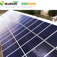 Bluesun importation tuiles solaires bardeaux 670 watts efficacité de la cellule solaire bifaciale pour un usage domestique prix d'usine