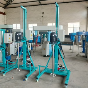 Small Test Lab Economic Manual Lift High Speed Agitator Dissolver Disperser for <strong>Science</strong> Experiments - Product Image 2