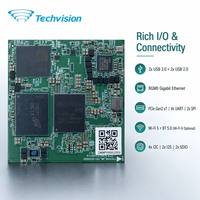 Techvision 2346M MTK G520 ARM Octa-Core OSM Tamaño-L SOM 9TOPS NPU Mali-G57 2xMIPI-CSI Android15 Aplicación Integrada Inteligente para Comercio Minorista