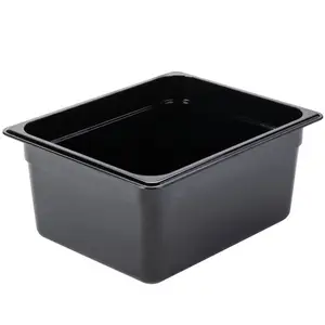 Plastic black Gastronorm food pans Various sizes gn pan other hotel & restaurant supplies plastic food containers with lids