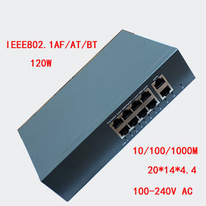 อีเธอร์เน็ตสวิตช์กิกะบิตโมดูล/pcb/board 10พอร์ต Gigabit PoE Switch IEEE802.3AF /At AI สวิตช์ตรวจสอบอัจฉริยะ - Product Image 3