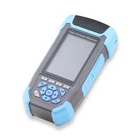 OTDR Portátil 8 en 1, Reflectómetro Óptico en el Dominio del Tiempo de 60 km, 1310/1550 nm, con Fuente de Luz OPM VFL, Probador RJ45, Pantalla LCD de 3.5 Pulgadas