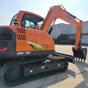 รถขุดขนาดเล็ก Doosan DX75 มือสองจากเกาหลีแท้ น้ำหนัก 7 ตัน รถขุดไฮดรอลิกขนาดเล็ก ชั่วโมงการทำงานต่ำ เหมาะสำหรับงานฟาร์ม - Product Image 1