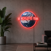 Dropshipping, design gratuit, néon LED personnalisé, nom, logo, anime, enseigne néon personnalisée, intérieur/extérieur, entreprises, hôpitaux, décoration murale