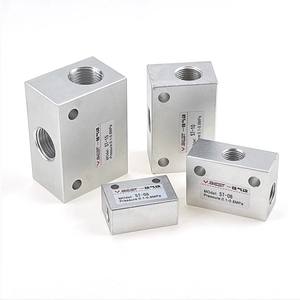 Vanne navette pneumatique ST vanne de contrôle de débit ST-01 ST-02 ST-03 ST-04 <span class=keywords><strong>G1</strong></span>/8 "<span class=keywords><strong>G1</strong></span>/4" G3/8 "<span class=keywords><strong>G1</strong></span>/2" vanne logique - Product Image 1