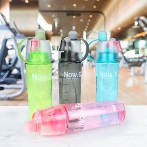 Bouteille de pulvérisation en plastique sans BPA avec vaporisateur pour eau rafraîchissante promotionnelle - Product Image 1