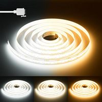 Offres Spéciales haute luminosité 8mm USB Cob bande lumineuse Kit 3M coupe libre 720 extérieur Pixel 12V pilote 24V LED PCB lampe corps