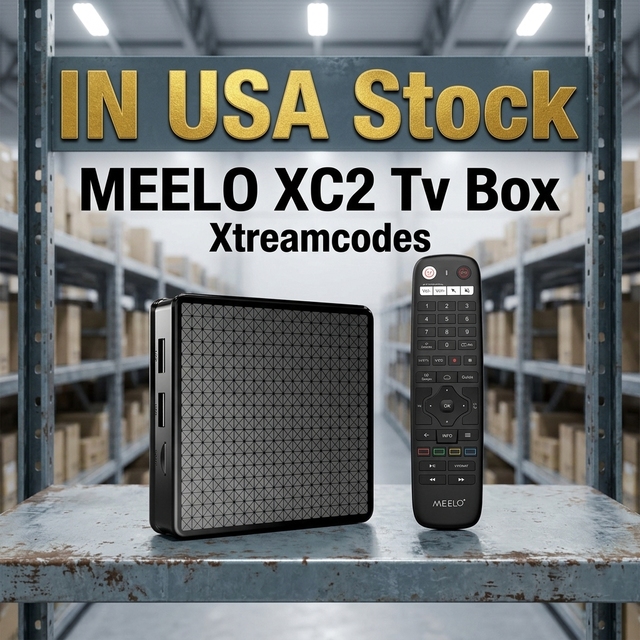 In USA Stock | 2026 Hot Cheap IPTV Box XC2 MEELO Set-Top Box H313 Android 2GB 16GB Dual WiFi 4K Smart Tv Box XTV Media Player