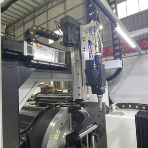 6 Meter thức ăn Heavy Duty <span class=keywords><strong>Side</strong></span> gắn kép Chuck Ống <span class=keywords><strong>Laser</strong></span> máy cắt - Product Image 4