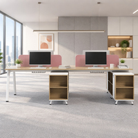 Poste de travail modulaire chinois, bureau de travail modulaire, bureau de travail moderne pour 2, 4, 6, 8 personnes, bureau de travail modulaire