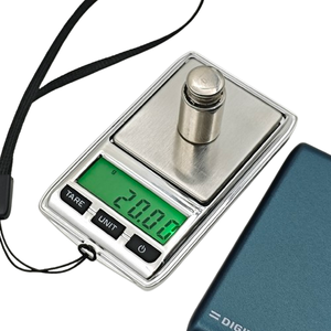 เครื่องชั่งพกพาเหล็กขนาดเล็กความจุ0.01ก. 500ก. สีทองสำหรับเครื่องประดับวัสดุยารองรับ - Product Image 6