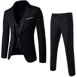 Blazer de negocios para hombres 2021 estilo occidental de talla grande 2 piezas abrigo pantalón hombres traje de boda